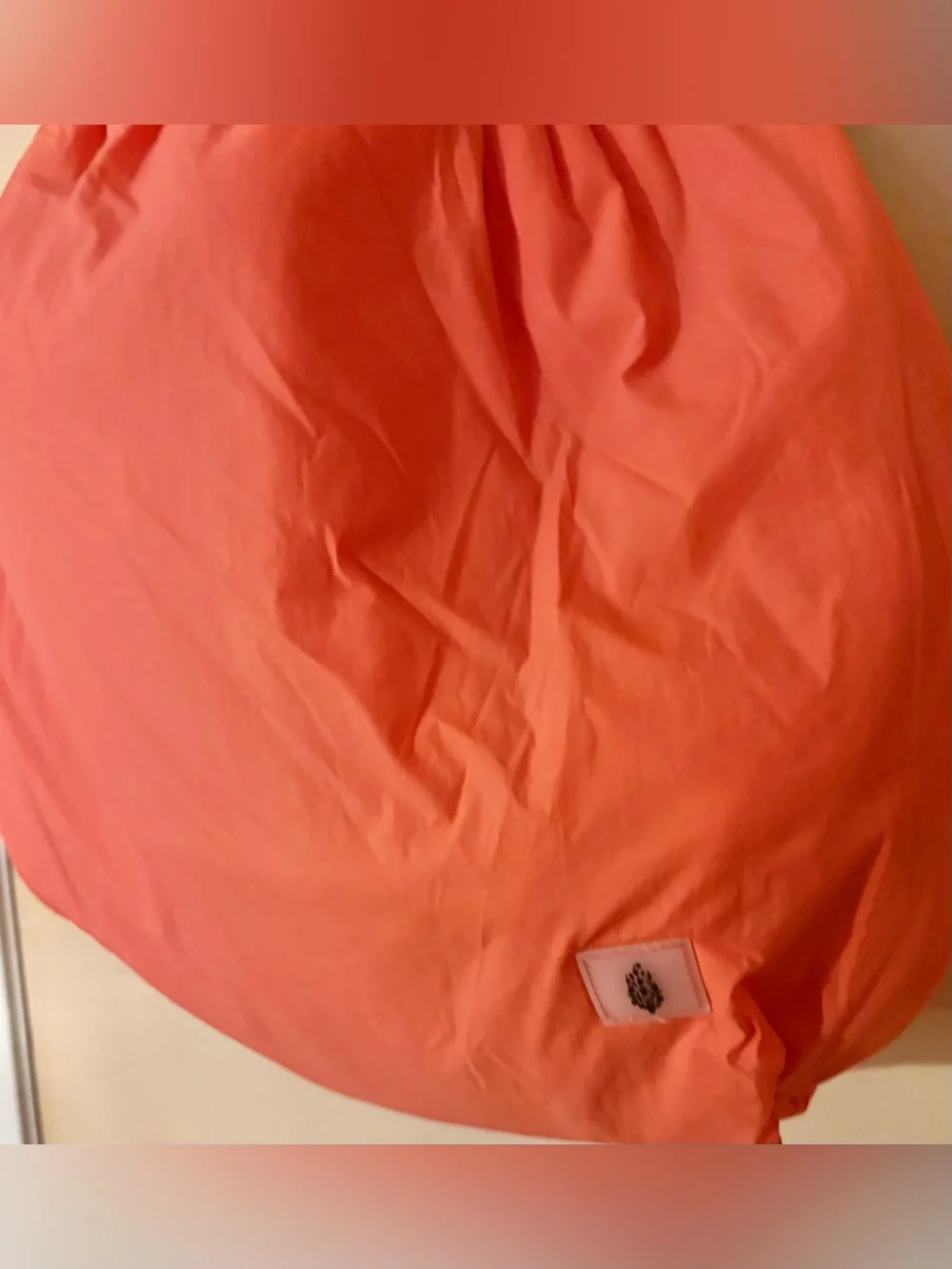 FP MOVEMENT Free People Rest Day Carryall Bag Flame Orange/Salmon/Coral NWT